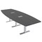 Skutchi Designs 45 in W, 144 in L, 29 in H, Engineered Wood Top, Grey HAR-BOT-46x143-T-ELEC-ASIANNIGHT - alternate 1